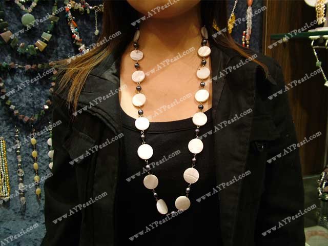 Wholesale Shell Jewelry-white shell necklace