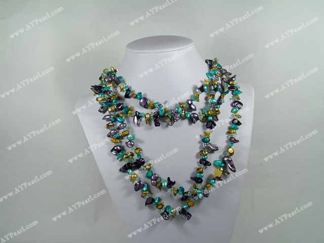 pearl Amethyst necklace