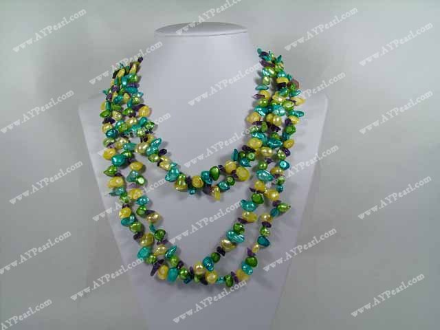 pearl Amethyst necklace