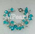 Wholesale pearl crystal bracelet