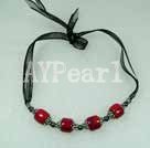 coral necklace