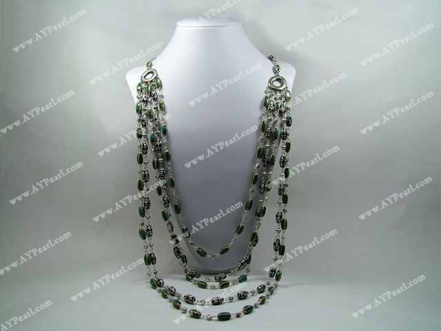 chinaware bead necklace