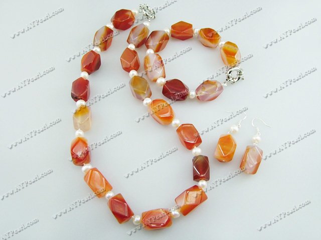 agate perles ensemble