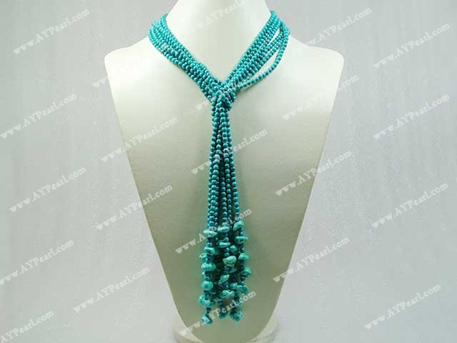 collier de turquoises