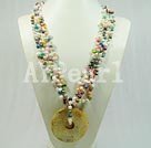 pearl gem necklace