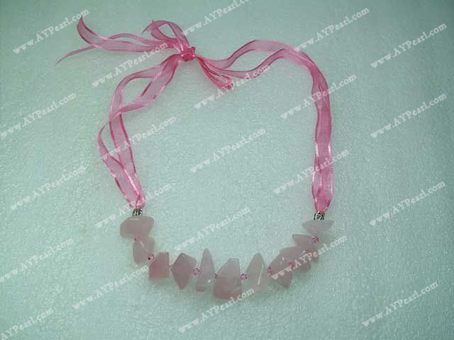 Autrichienne Rose Collier quartz