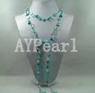 Wholesale pearl crystal shell necklace