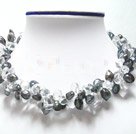 pärla kristall halsband