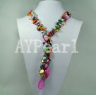 Wholesale Jewelry-multicolor shell necklace