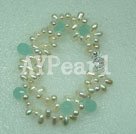 pearl crystal bracelet