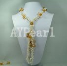 Pearl Crystal Necklace