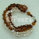 pearl crystal bracelet