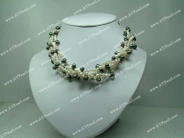 White Pearl Blace Perlenkette