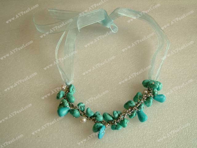 turquoise pearl necklace