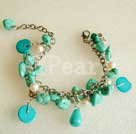 turquoise pearl bracelet