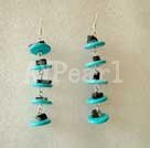 Wholesale earring-turquoise agate earring