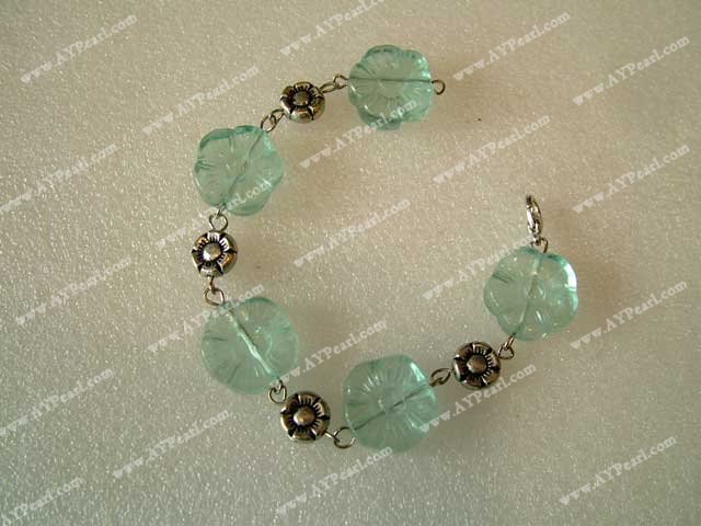 bracelet cristal bleu