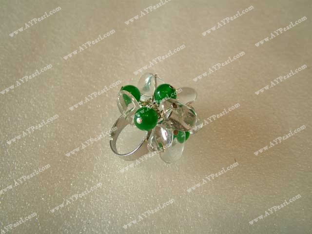 Wholesale Crystal Jewelry-crystal jade ring