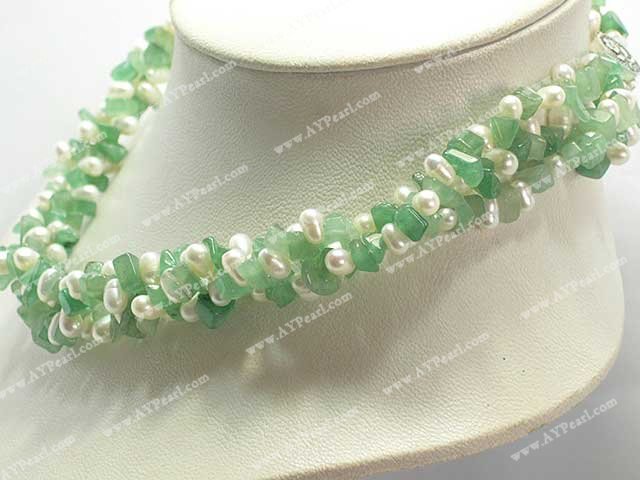 Wholesale Pearl Jewelry-pearl jade necklace