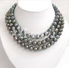 black pearl necklace