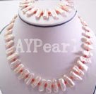 Wholesale Set Jewelry-pearl coral set