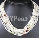 pearl gemstone necklace