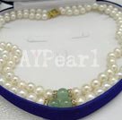 Wholesale pearl jade necklace