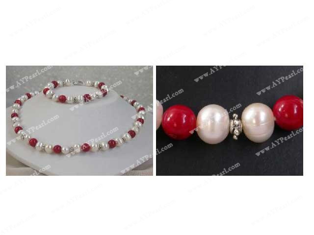 pearl coral set