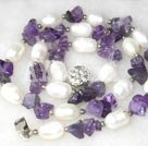 pearl amethyst necklace