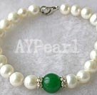 bracelet de jade de perle