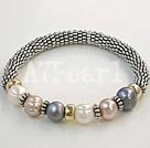 Wholesale Jewelry-pearl alloy bracelet