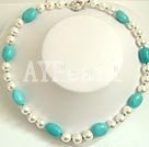 pearl turquoise necklace