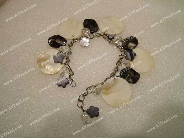 shell agate bracelet