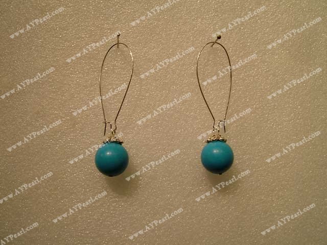 Boucles d'oreilles turquoise