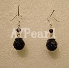 Wholesale Gemstone Earrings-blue stone earring