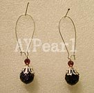 Wholesale Gemstone Earrings-blue stone earring