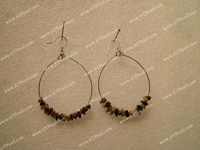boucle d'oreille Tourmaline
