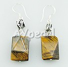 Tiger eye earring