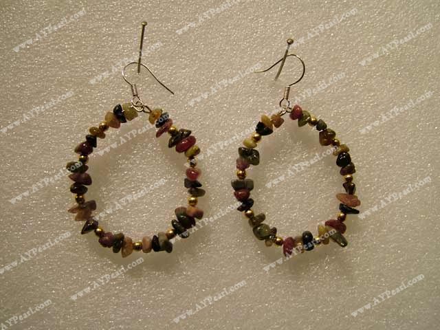 boucle d'oreille Tourmaline