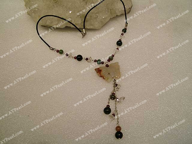 Indian agate necklace