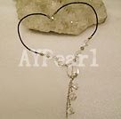 Wholesale white crystal necklace