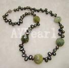 pearl jade necklace