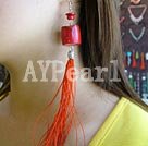 Wholesale earring-coral earring