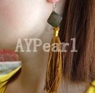 Wholesale black lip shell earring