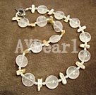 pearl rose quartz bracelet