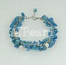 Wholesale gem pearl bracelet