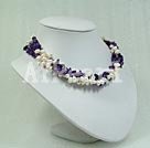 pearl amethyst necklace