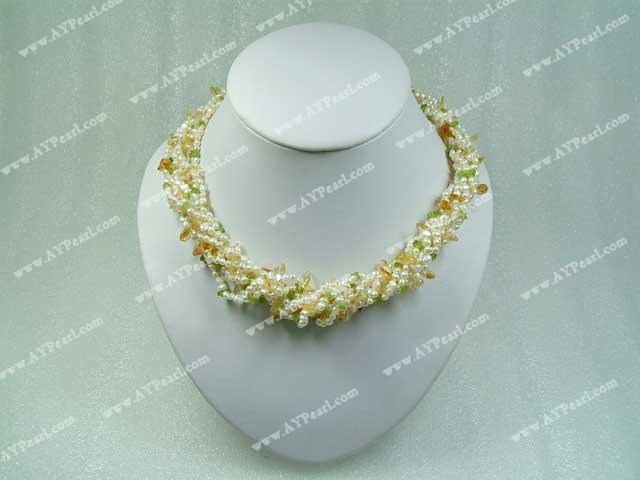 collier en cristal de perle