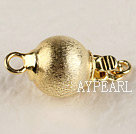 box shape 925 silver gold color clasp