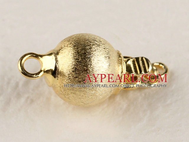 box shape 925 silver gold color clasp